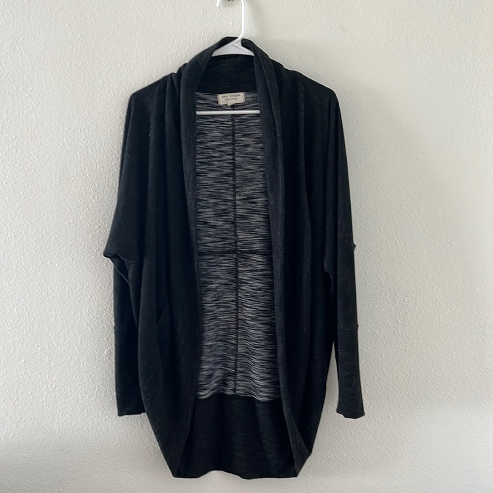 Oversized cotton lounge sweater XS